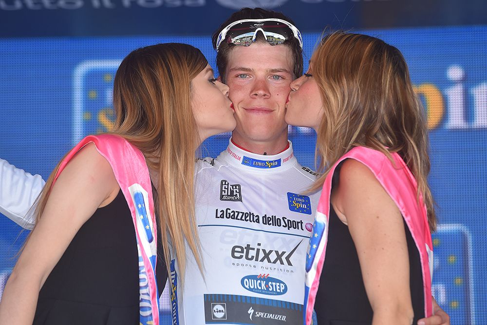 Bob Jungels lost pink but keeps white
