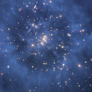 Hubble Finds Dark Matter Ring in Galaxy Cluster