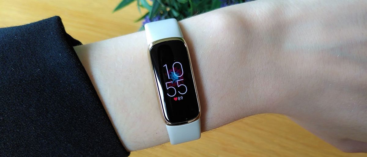 Fitbit Luxe on wrist