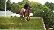 Ashley Boyce and Summerbridge Lulu in the Hickstead speed Derby