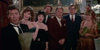 The cast of Clue