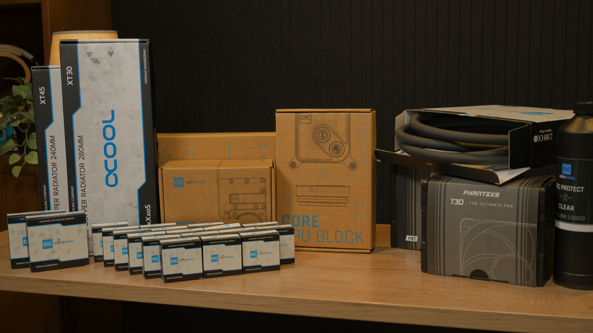Greyscale ITX Build Cooling