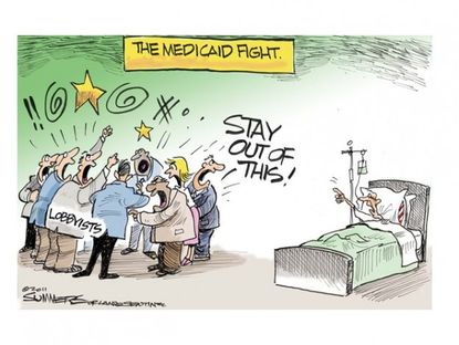 Duking it out for Medicaid