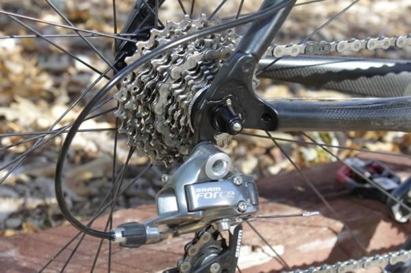 The stays taper offering a comfortable ride