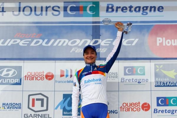 World Cup winner, Marianne Vos (Rabo Women)