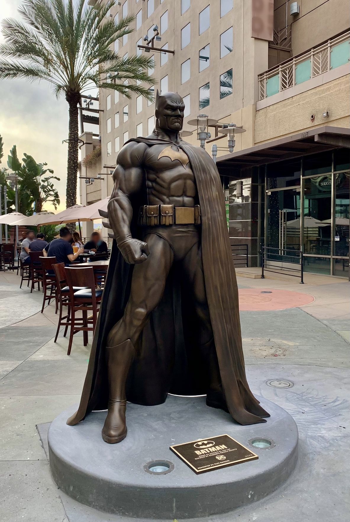 Batman statue