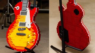 Lego Les Paul guitar
