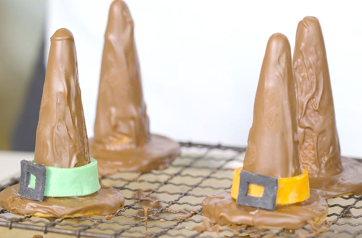 Give these creative witches' hat biscuits a try this October