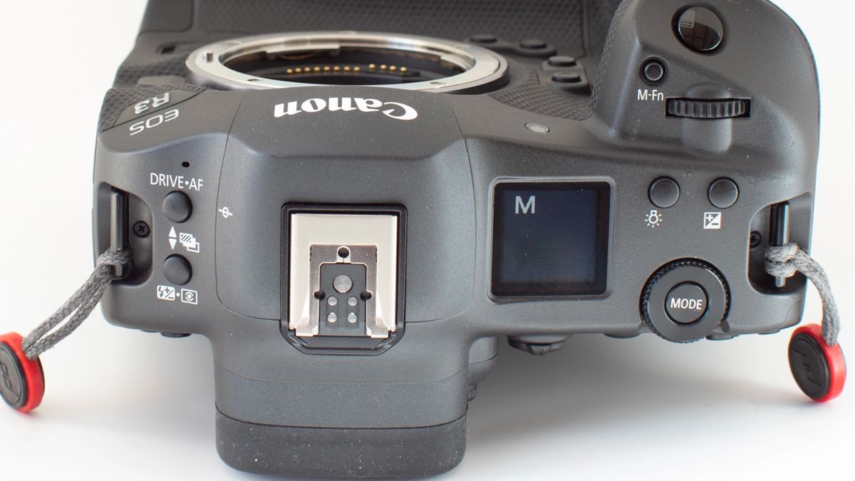 top of Canon EOS R3