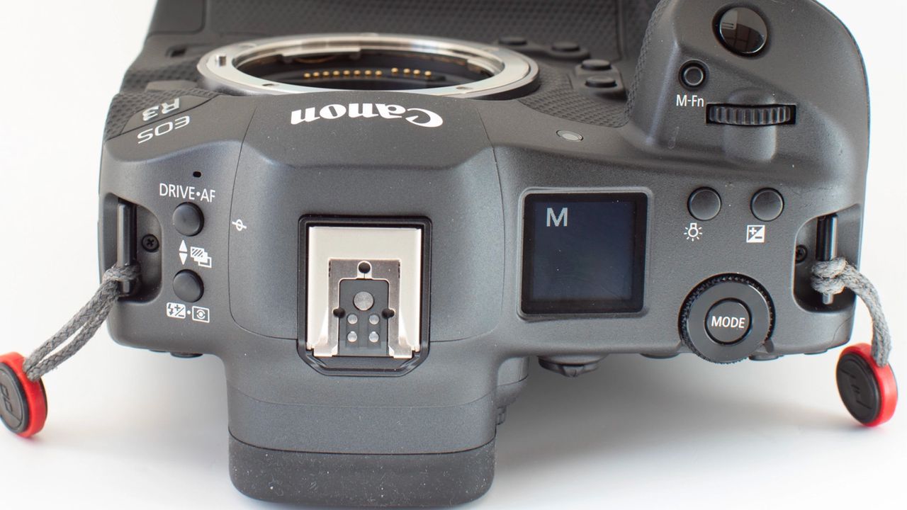top of Canon EOS R3