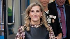 Sophie, Duchess of Edinburgh visits the Feel Good Inside and Out Project at Cranford College on November 18, 2024