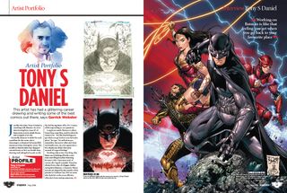 Tony S Daniel is regarded as one of the leading Batman illustrators