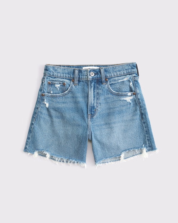 high rise dad short