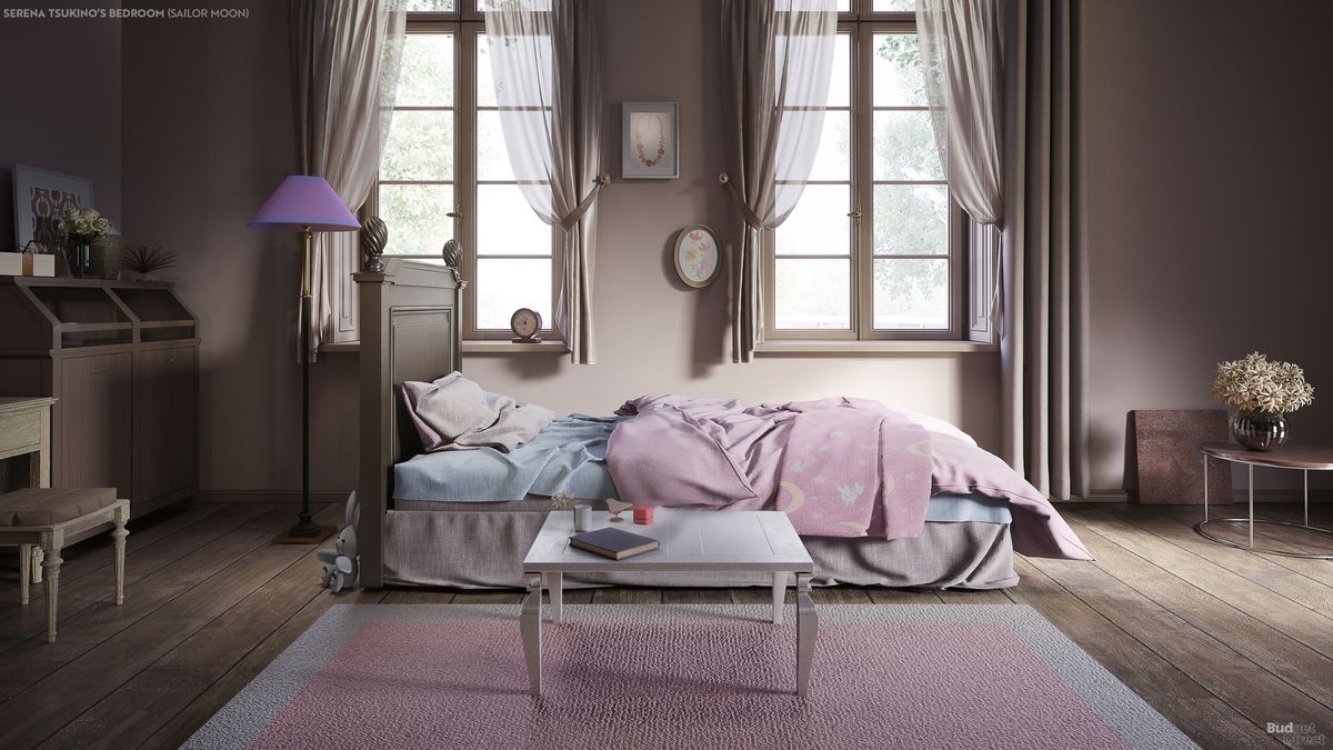 Real Life Renders Of Animated Bedrooms Are Strangely