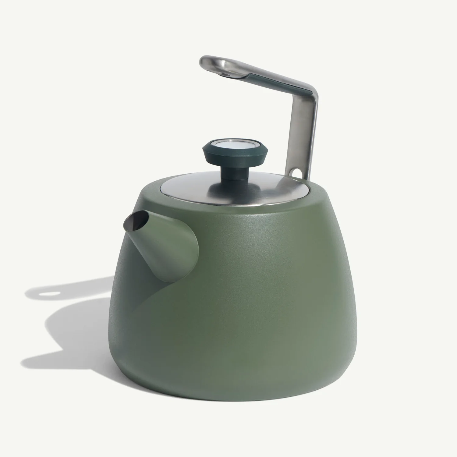 Made In Stainless Steel Kettle in Willow Green