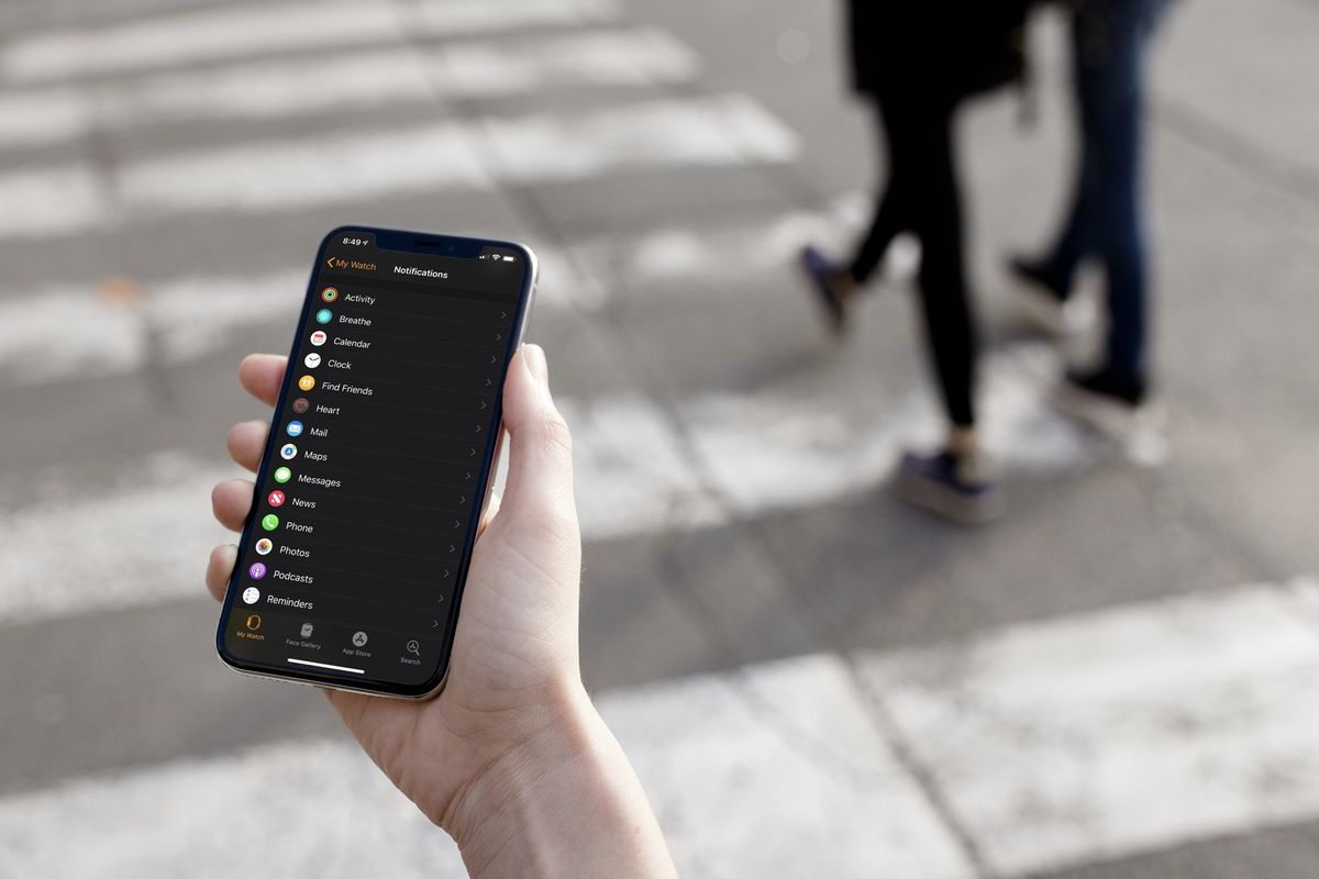 mail notification apple watch