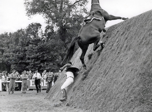when his horse Glasgow decided to descend backwards&hellip;