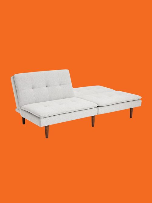 Theo Fabric 3 Seater Clic Clac Sofa Bed 