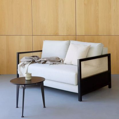 Innovation Living can sofa bed in white and black