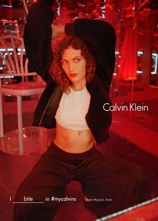 Aomi Muyock, Calvin Klein AW16 Ad Campaign