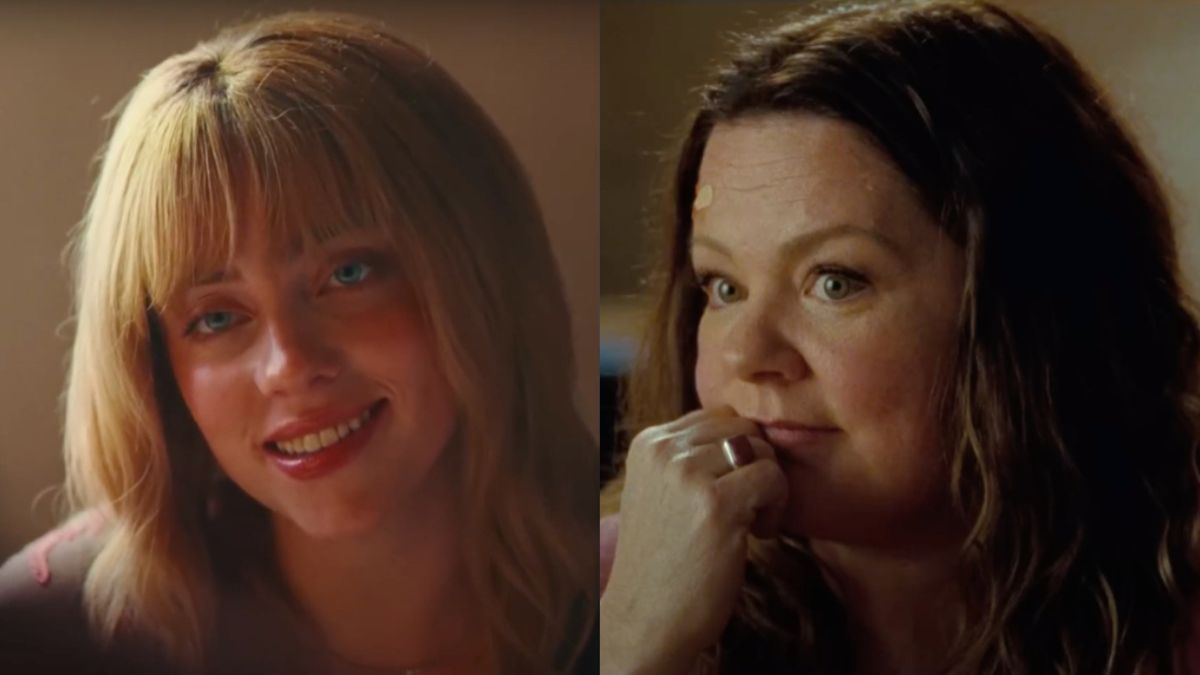 Billie Eilish in Swarm/ Melissa McCarthy in The Starling