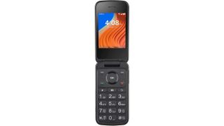 Product shot of an Alcatel TCL Flip 2 - one of the best burner phones