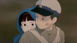 Seita and Setsuko in Grave of the Fireflies