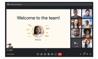 Google Meet in-meeting reactions