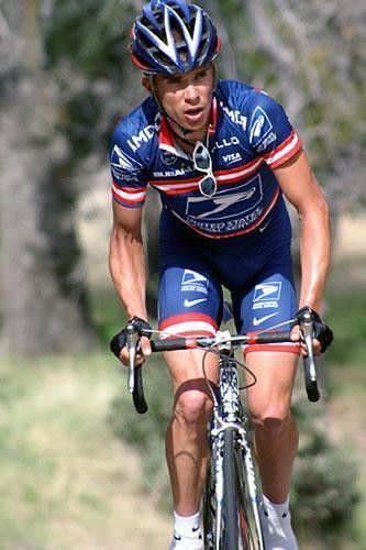 Mike Creed at Redlands, one of his first races with US Postal