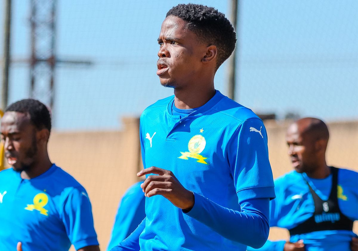 Mamelodi Sundowns left back Sifiso Ngobeni