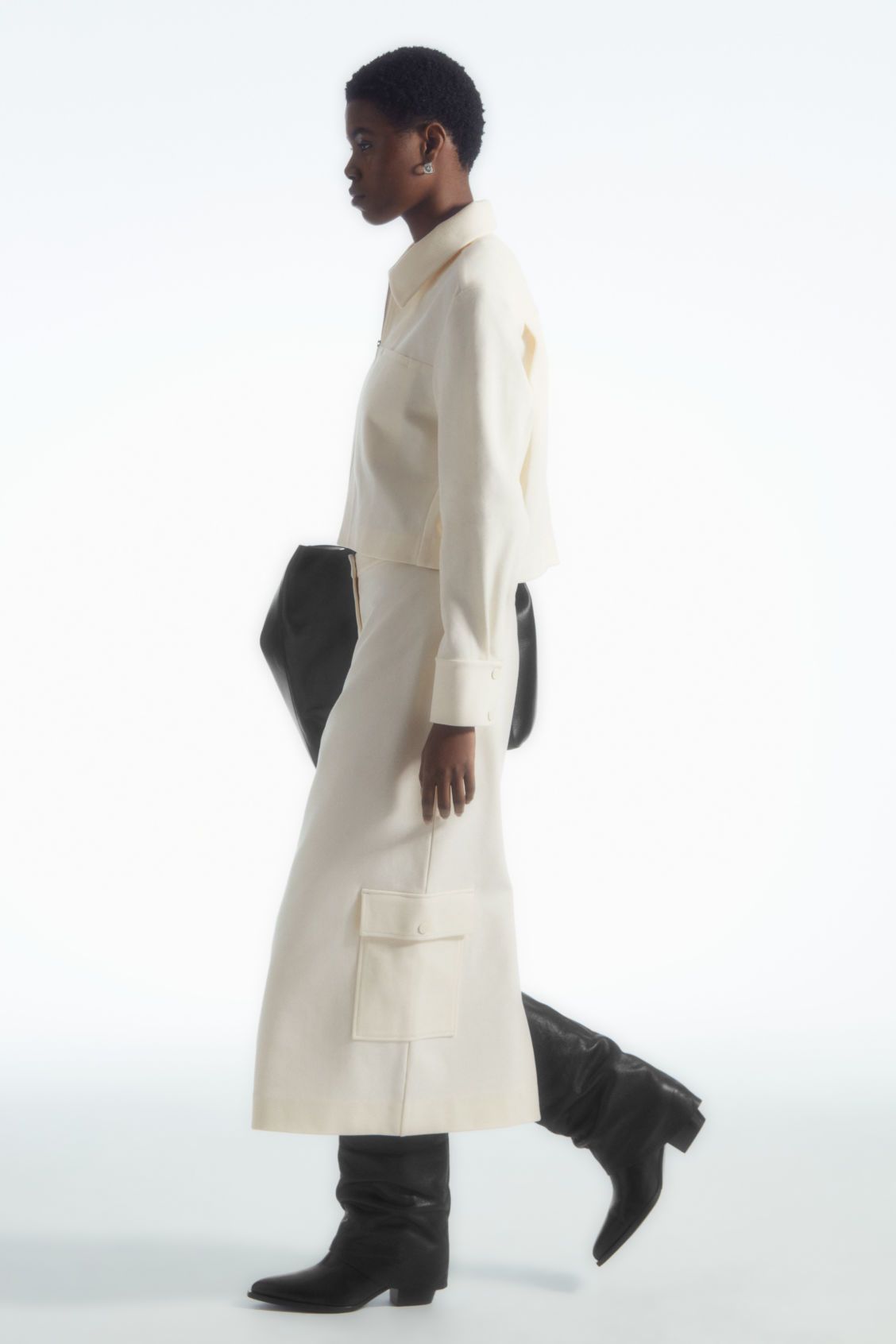 Cargo Midi Skirt