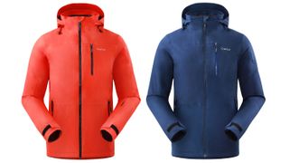 CimAlp Glacier H ski jacket in orange and blue