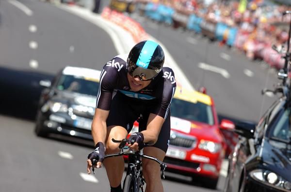 Edvald Boasson Hagen started his 2012 Tour strongly with a 5th place prologue time trial finish.