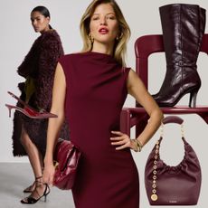 burgundy shopping edit