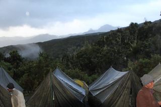 The accommodation for the five-day trek