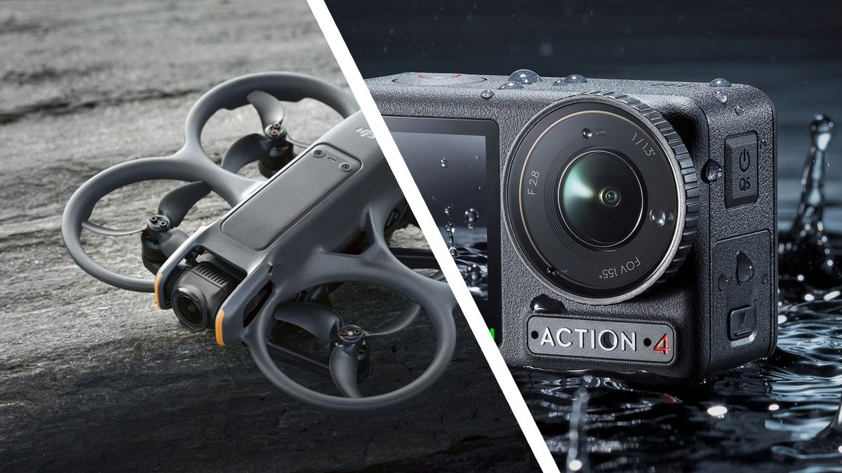 Orders drone action camera