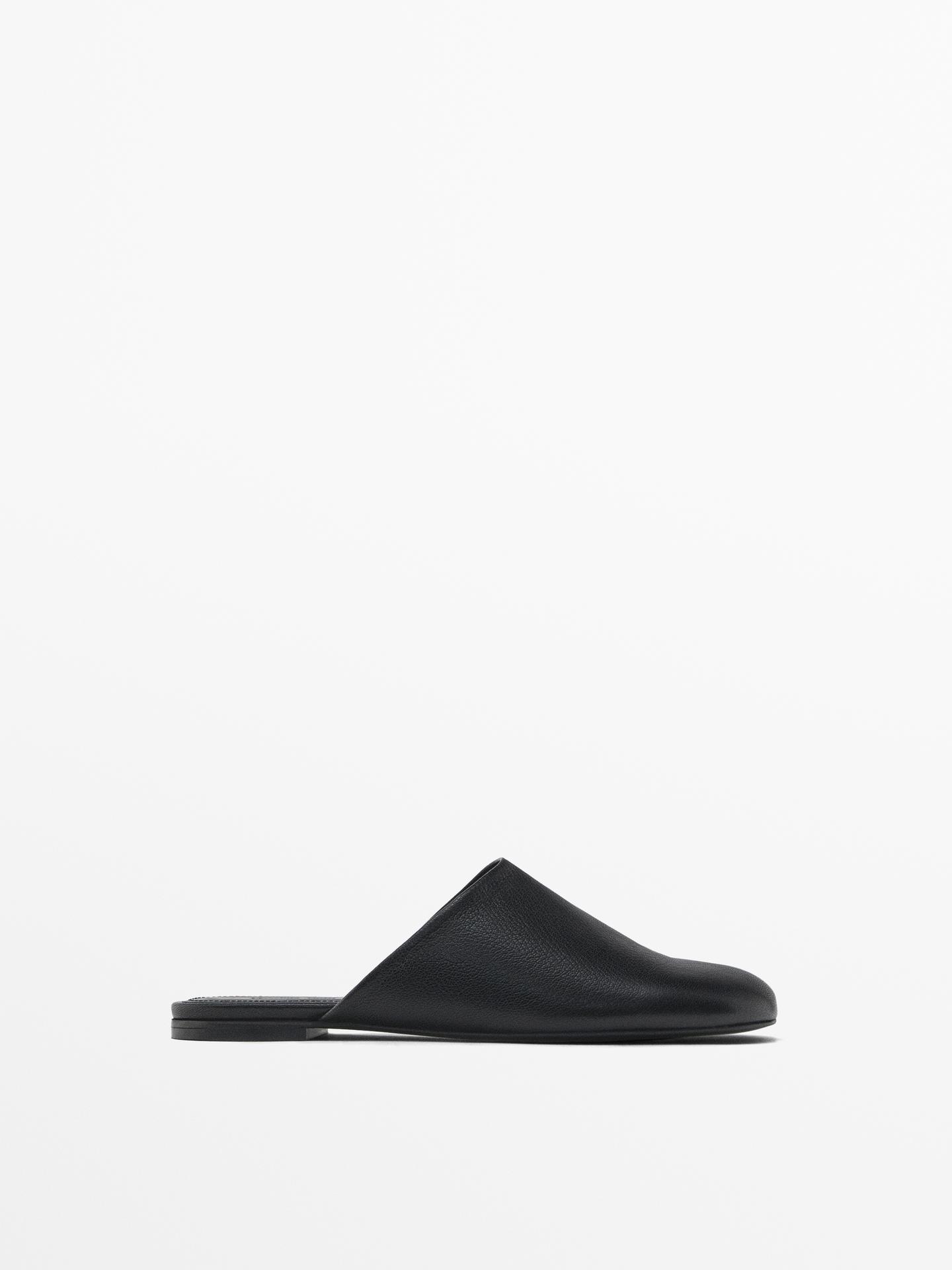 Massimo Dutti, Flat Leather Mules