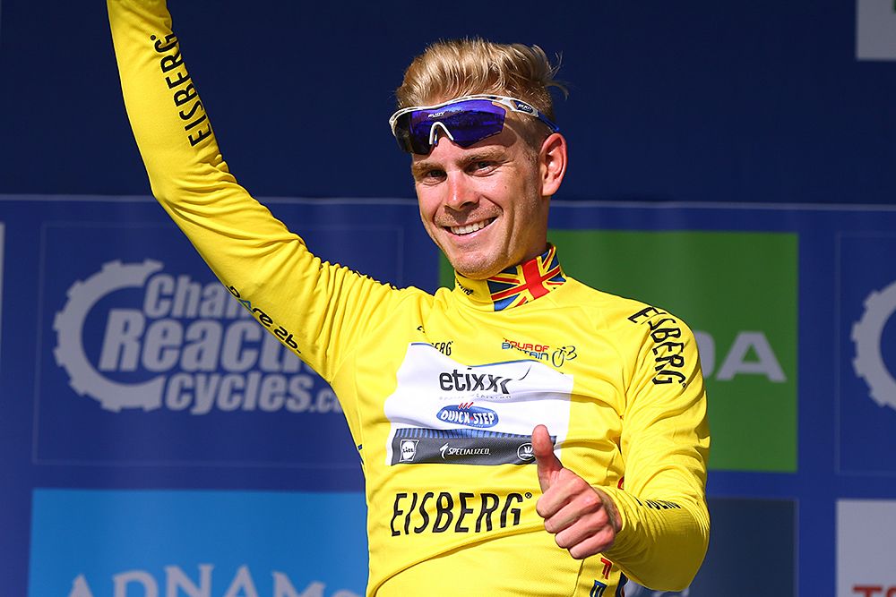 Julien Vermote (Etixx-QuickStep) stays in the overall lead at Tour of Britain after stage 4