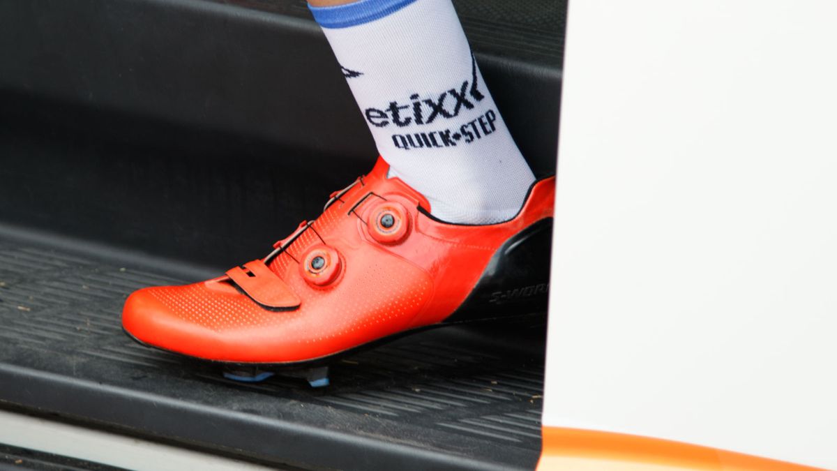 Most Specialized-sponsored riders were using the new S-Works 6 shoes