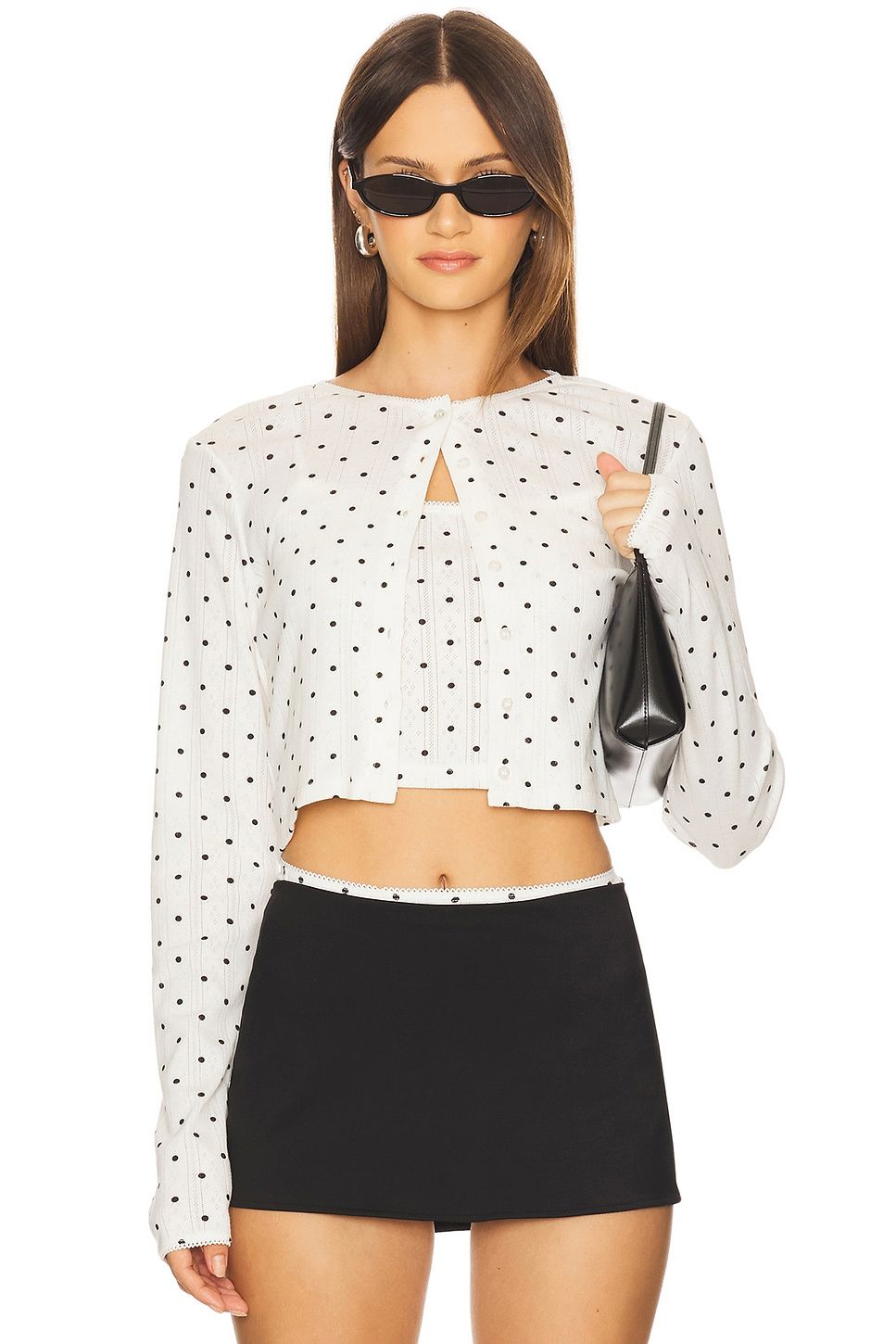 Pointelle Cardigan