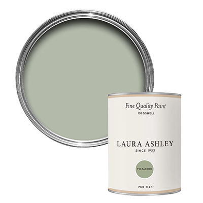 Laura Ashley pistachio paint