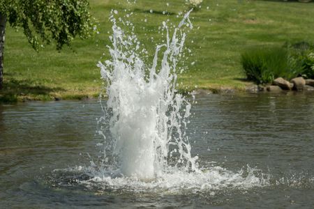 Pond Bubble Aeration