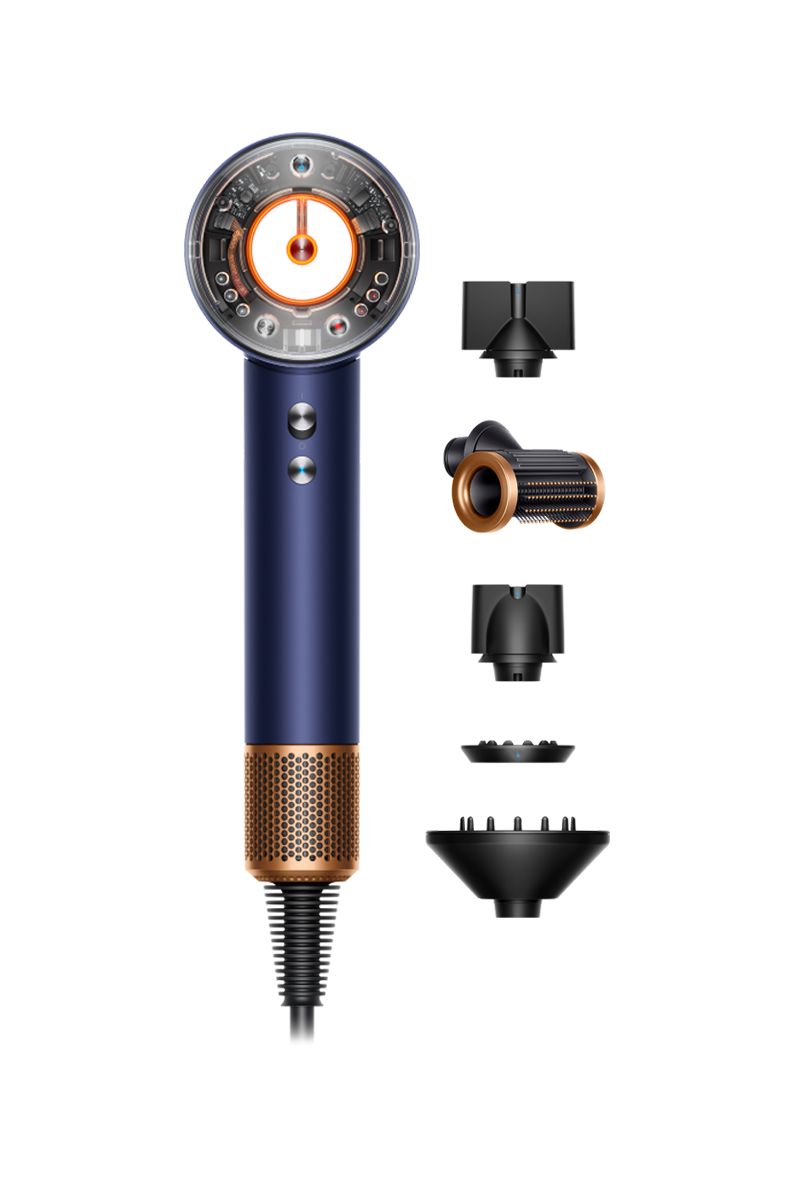 Dyson Supersonic Nural&amp;trade; - Straight+wavy (prussian Blue / Rich Copper)