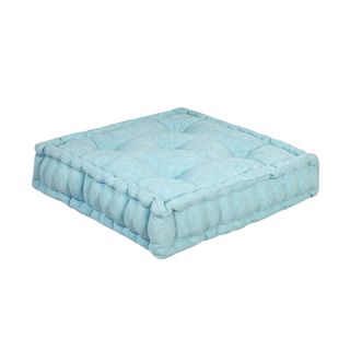 Blue floor cushion