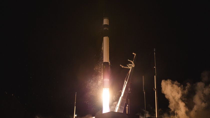 A Rocket Lab Electron rocket launches two satellites for the European company Open Cosmos from New Zealand on Jan. 22, 2026.