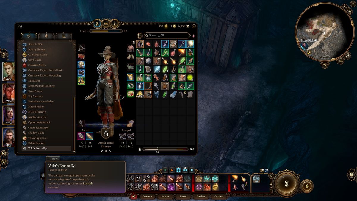 Baldur's Gate 3 Oliver - Ersatz Eye