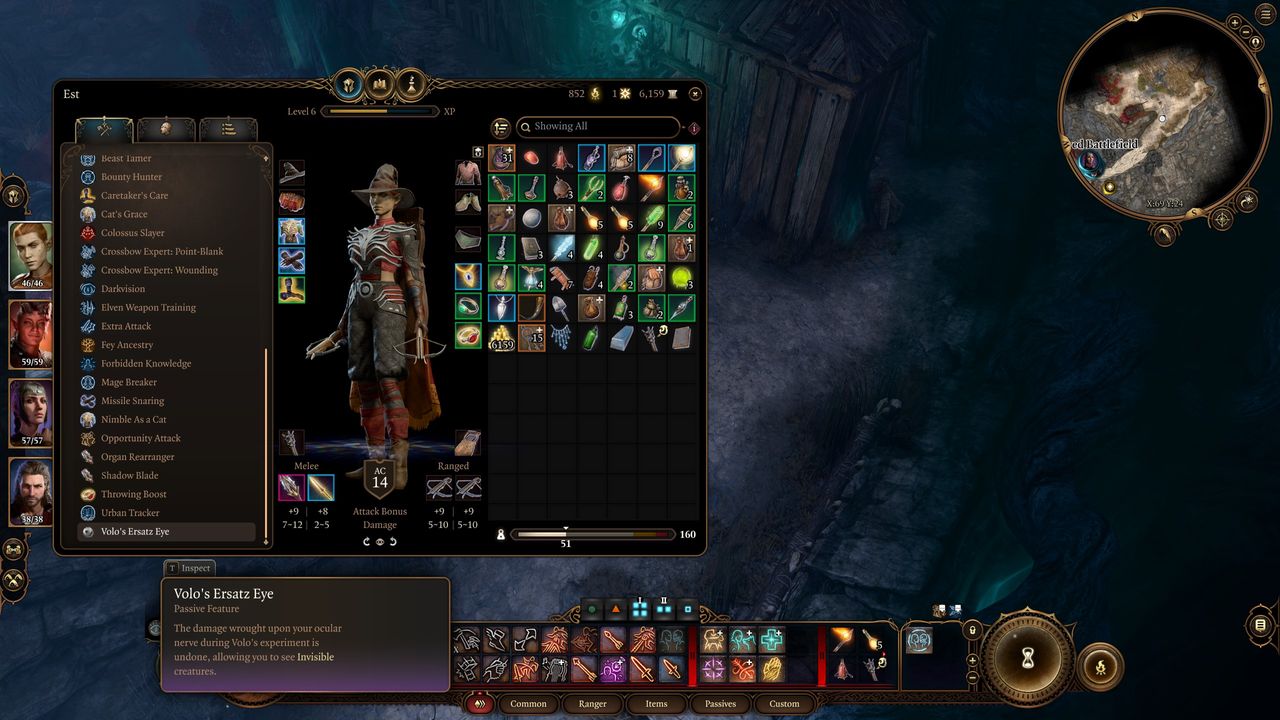 Baldur's Gate 3 Oliver - Ersatz Eye