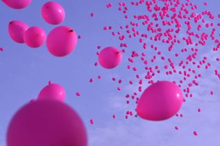 Pink balloons unleashed at the 2018 Giro d'Italia presentation