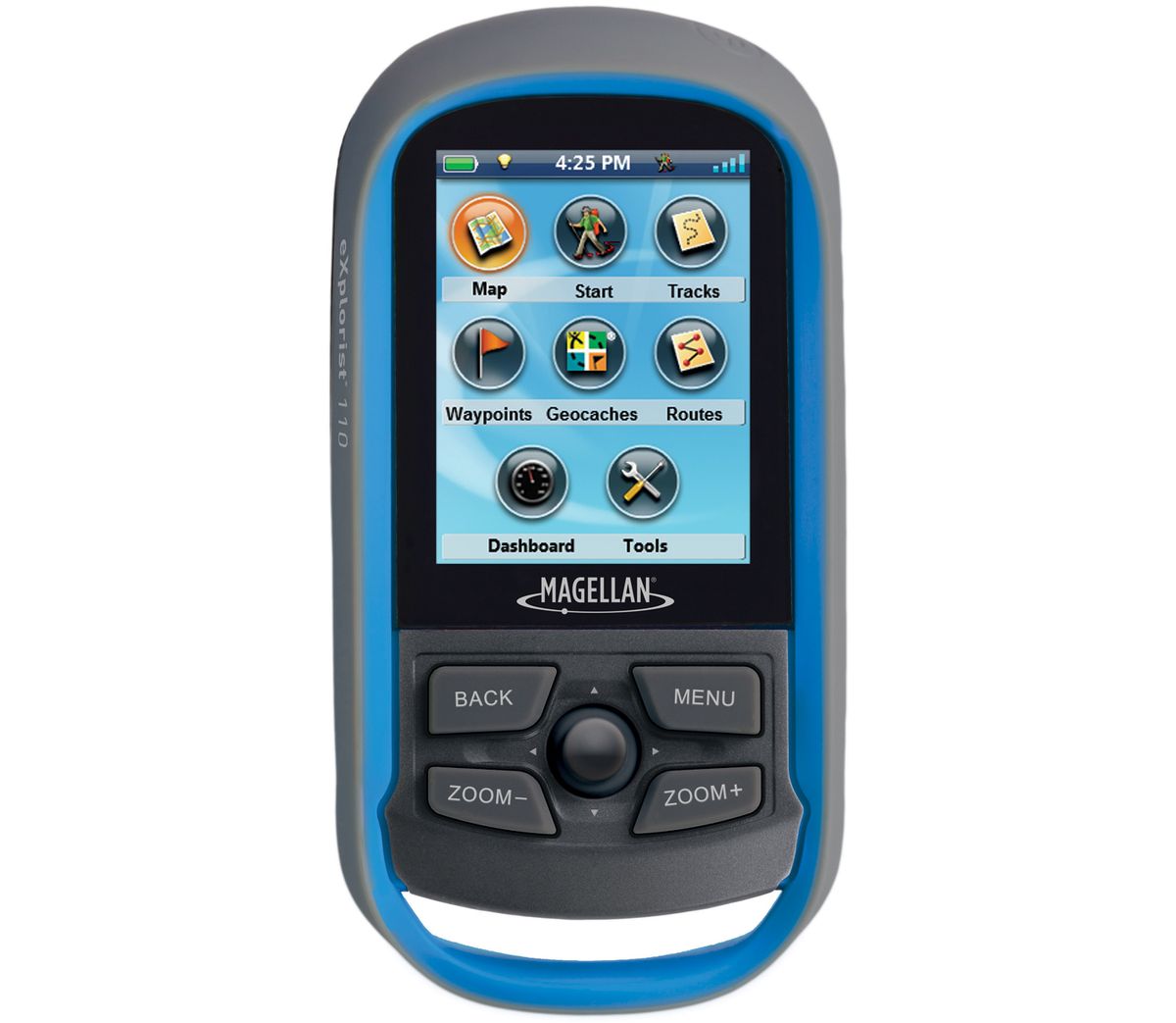 The new Magellan eXplorist 110 GPS receiver.