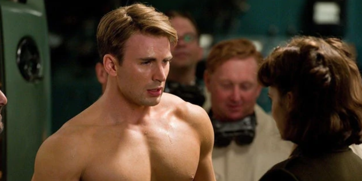 Chris Evans in The First Avenger